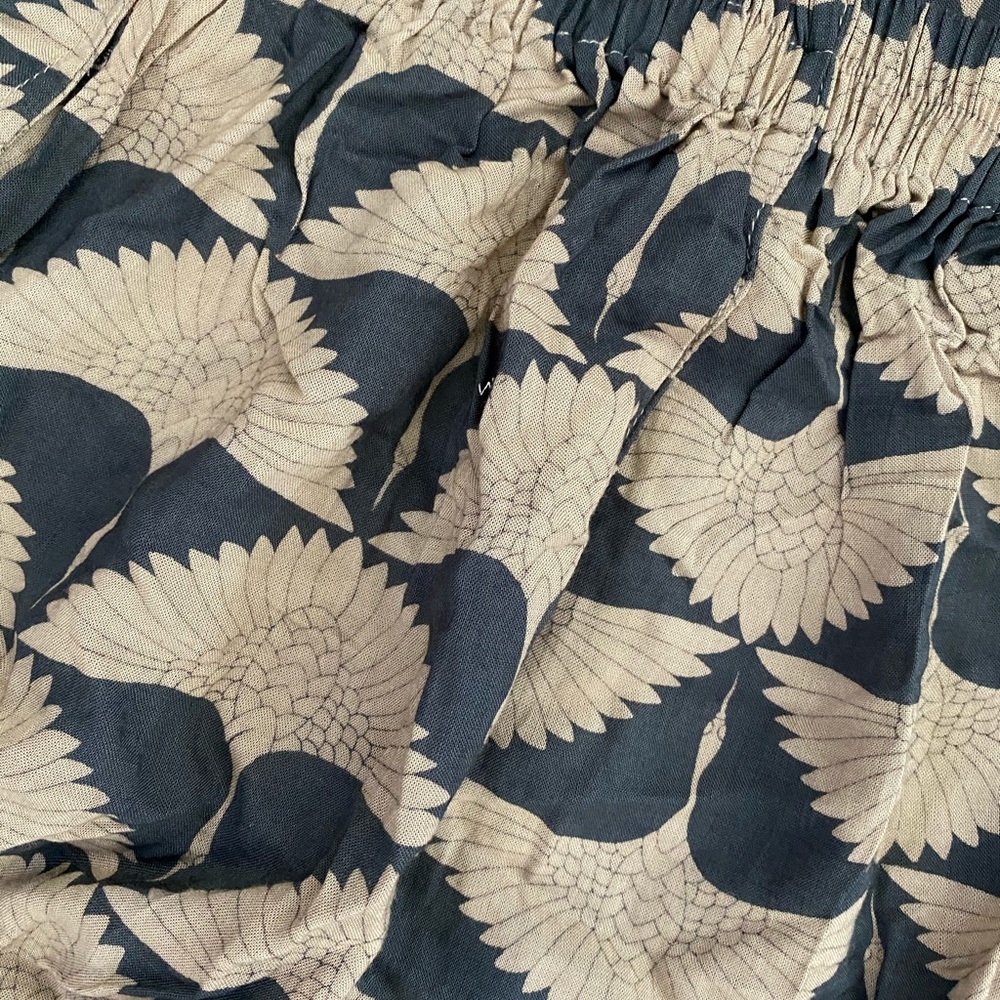 Patterned Stretchy Work Pants - image 3